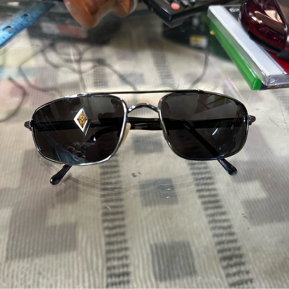 Maui Jim Black Kahuna Aviator Sunglasses